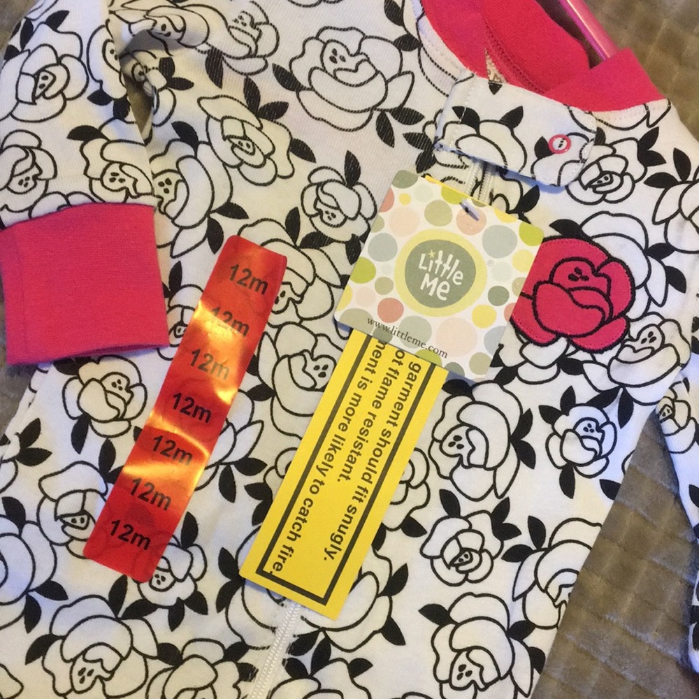 π 12 month baby girl onesie - Picture 3 of 3